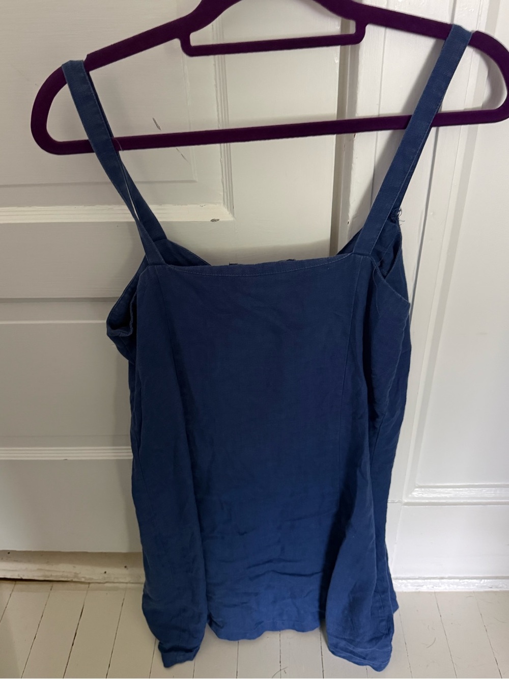 Zara Linen Blend Dress Size M - Picture 5 of 7